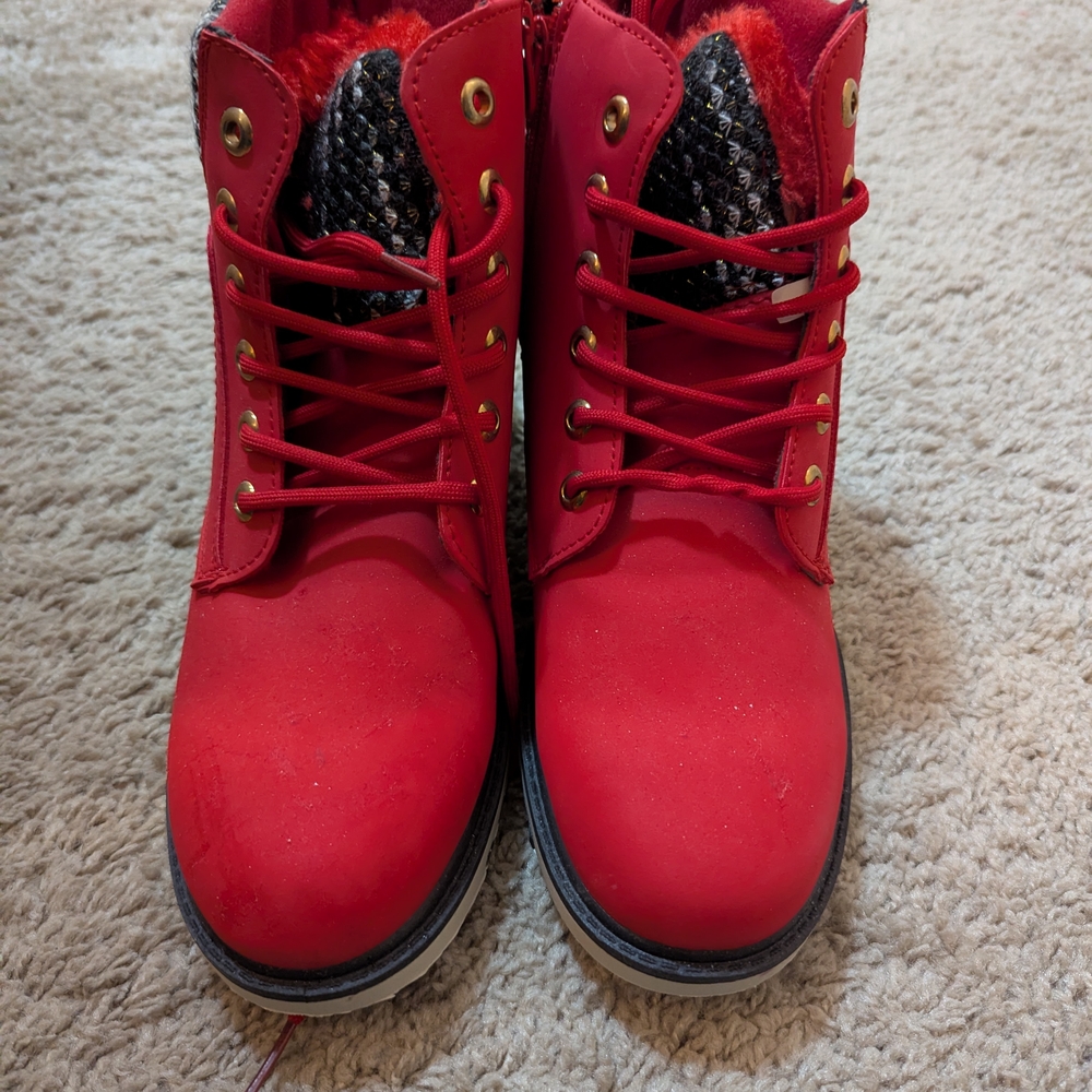 Red Women's Boots